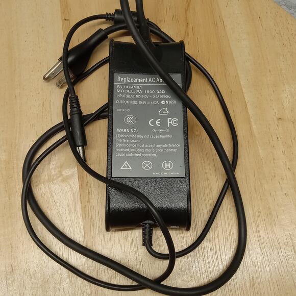 Replacement AC Adapter PA-10 Family 19.5V 100-240V 2.5A - Picture 2 of 6